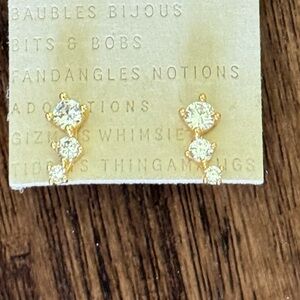 Anthropologie crystal earring